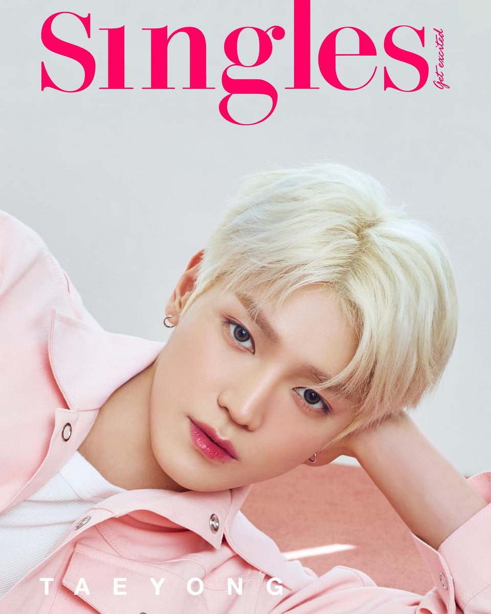 TAEYONG of NCT for Singles Magazine.