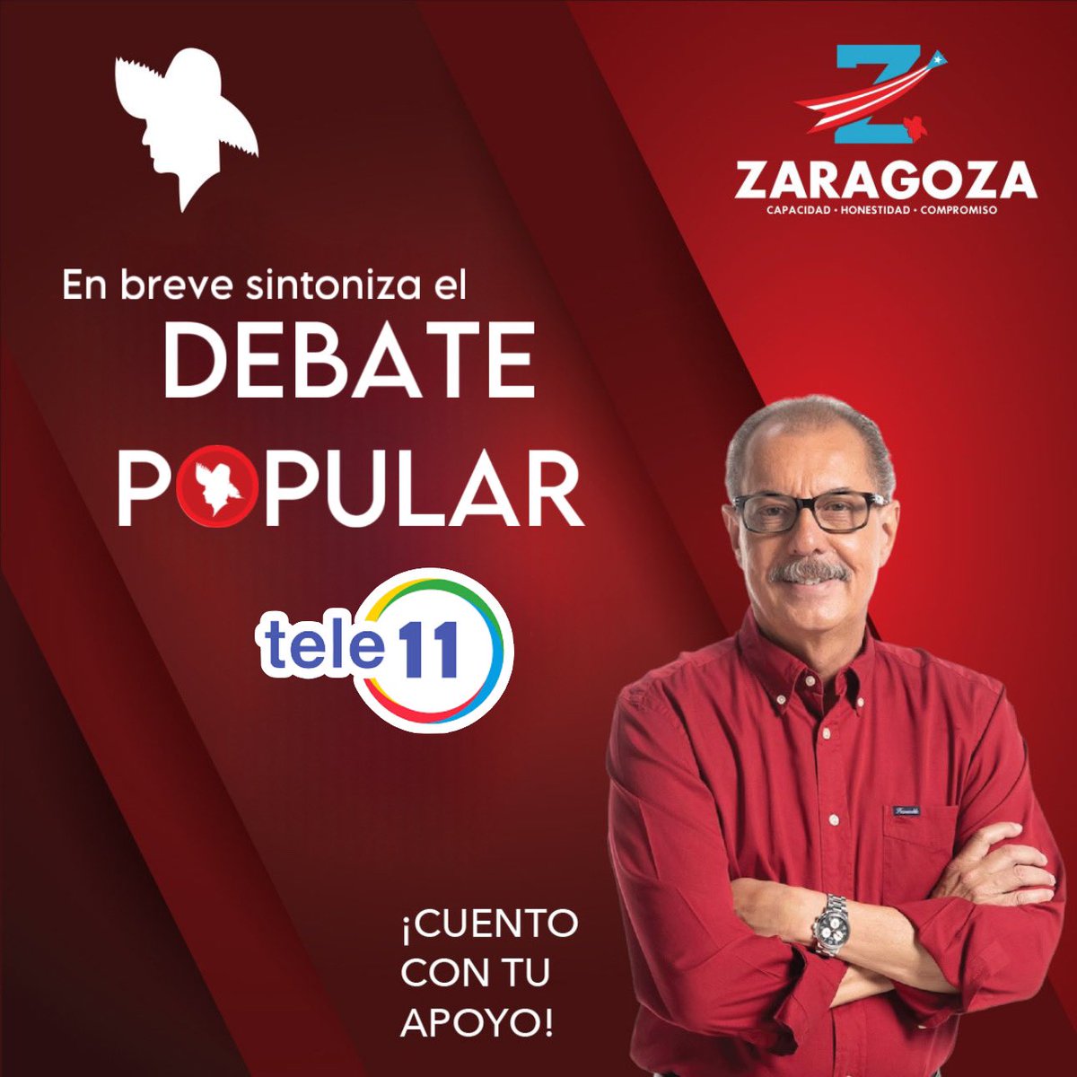 Esta noche a las 8:00 p.m. sintoniza por Teleonce el Debate Popular.