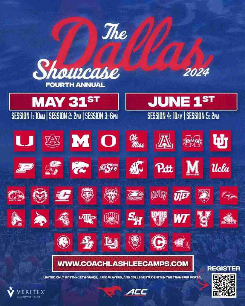Grateful for the invite to the Dallas Showcase from @mrfootballwait Looking forward to attending❗️ #forksup @diversionsm @GoMVB @PlayBookAthlete @echarleslobo @QBHitList @ocpantherfb @CoachDTesch @YVQBacademy @chief_vii @satxhsfb @SA_HCPreps @210Preps @CoachPhilyaw