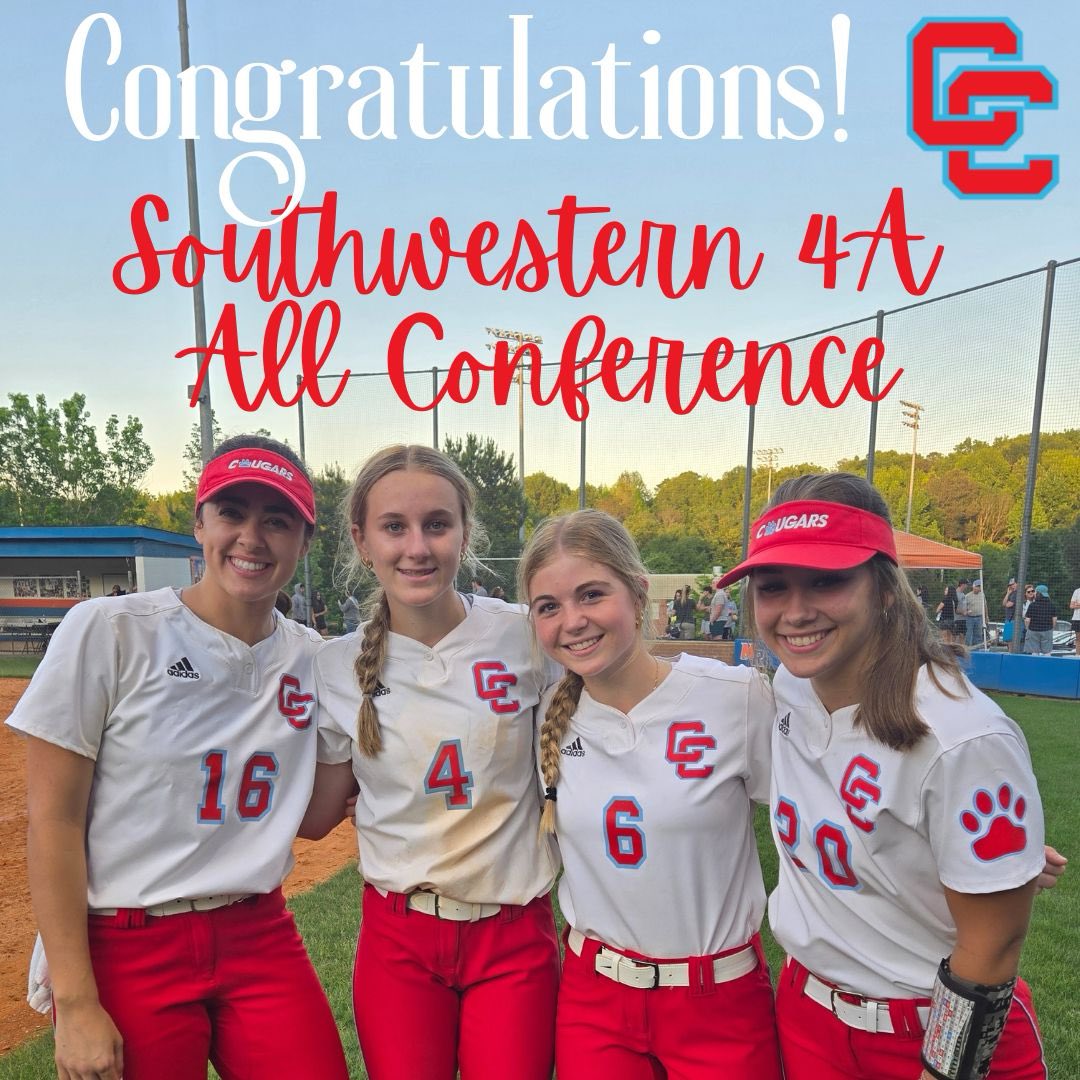 LadyDiamondCougs (@charcathsb) on Twitter photo 🥎A senior, a junior, a sophomore, and a freshman are selected to the SW4A All -Conference Team🥎 <a href="/NatDominguez8/">Natalie Dominguez</a> <a href="/madgloss2026/">Madden Glossner</a> <a href="/rcwildman21/">Rachel Wildman</a> <a href="/CCHSCougarNews/">Charlotte Catholic</a> <a href="/EviHoefling/">Evi Hoefling</a> #CougarPride 🥎A senior, a junior, a sophomore, and a freshman are selected to the SW4A All -Conference Team🥎 <a href="/NatDominguez8/">Natalie Dominguez</a> <a href="/madgloss2026/">Madden Glossner</a> <a href="/rcwildman21/">Rachel Wildman</a> <a href="/CCHSCougarNews/">Charlotte Catholic</a> <a href="/EviHoefling/">Evi Hoefling</a> #CougarPride