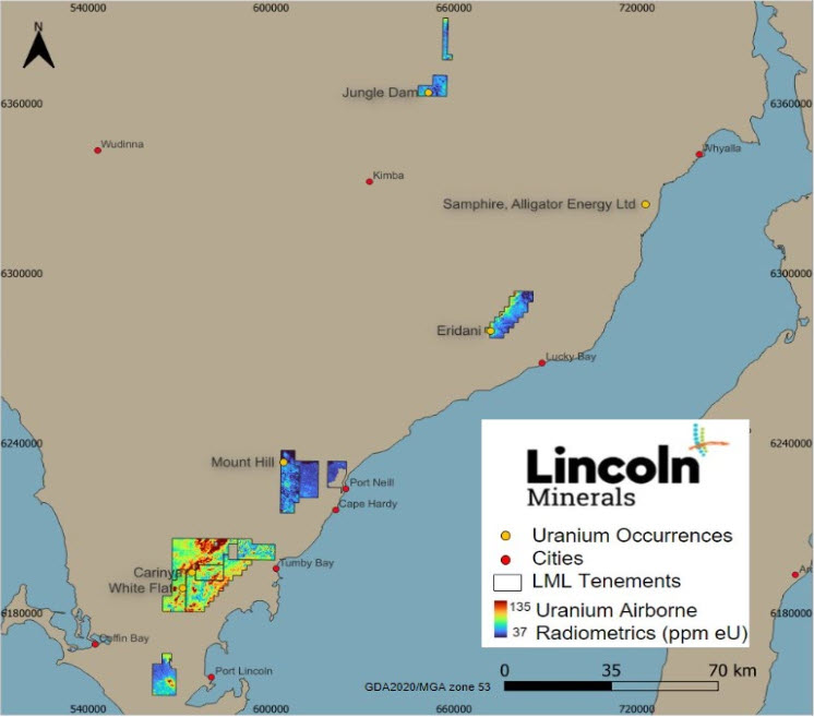 We've accelerated our drilling campaign at the Jungle Dam #uranium prospect on South Australia's Eyre Peninsula, commencing Q3 CY2024, four months ahead of schedule. The Jungle Dam target, which previously reported intersections up to 570ppm U in scout drilling in 2007/08, has