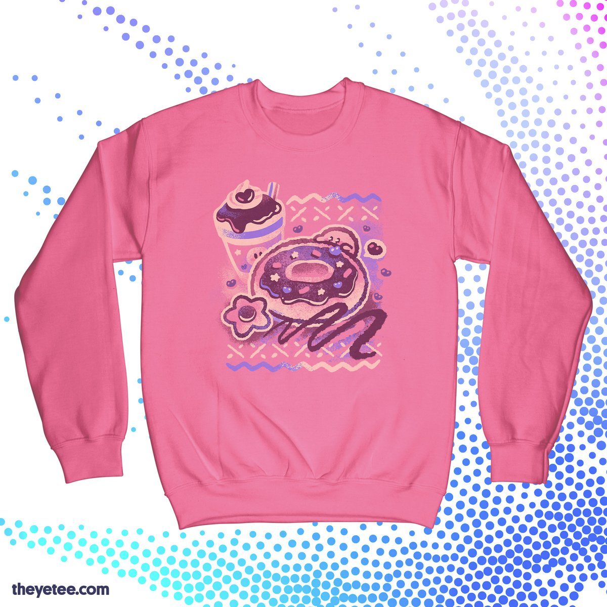 「A treat this big deserves to be shared! 」|The Yetee 🌈のイラスト