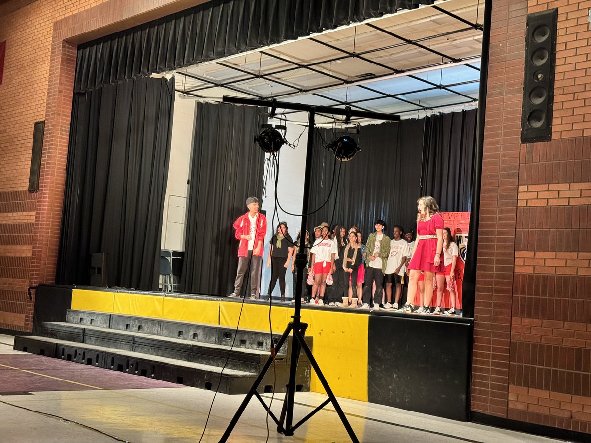 Ss got to watch the <a href="/RHL_Inspire/">Robert H Lagerquist</a> rendition of High Schoo Musical! An incredible performance by all!