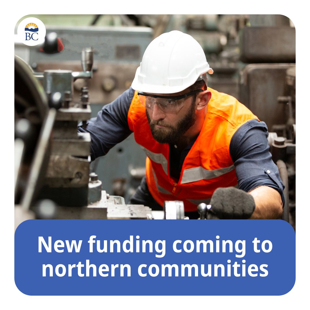 🤝👷🏽‍♀️ Thrilled to see $13.3M of #REDIP funding going directly to towns, not-for-profits, & First Nations across Northern BC. 📆 Are you working on a project to create jobs in rural BC? Stay tuned for the next #REDIP intake opening in July 2024. gov.bc.ca/redip