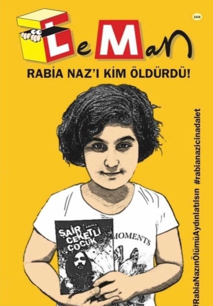 Her akşam 22:00 da Soruyoruz ! ! ! #rabianaziçinadalet '''#RabiaNazaNeOldu '''#RabiaNazDosyasıyenidenAcılsın'''#TekİsteğimizRabiaNazınAdaleti''' #RabiaNazaADALET'''Bugün için bir cevap yok.Bu yüzden hergün yazmaya devam.ADALET İÇİN