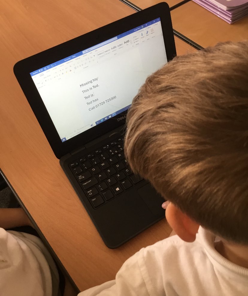 MrKirkTeach's tweet image. Developing our word processing skills and building knowledge on how to add and remove text on a Word document. Great paired working in action! 💻 @MsFerguson36 @StThomasBoston #Create #WordProcessing