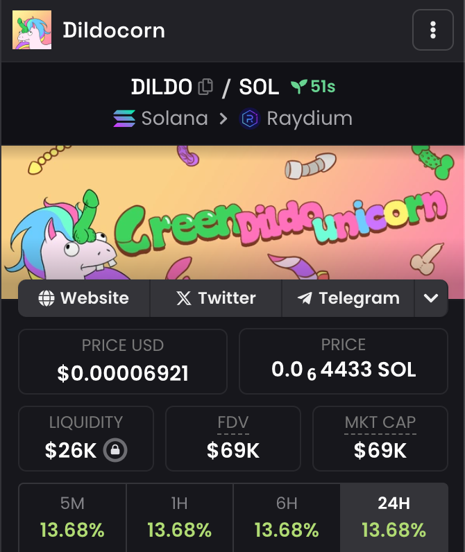 MY $DILDO BROKE PUMPFUN

CA: 7u1MEVcQYnAUFMFRBsjNirPNn8rgUjCzazdc4omAbtN6