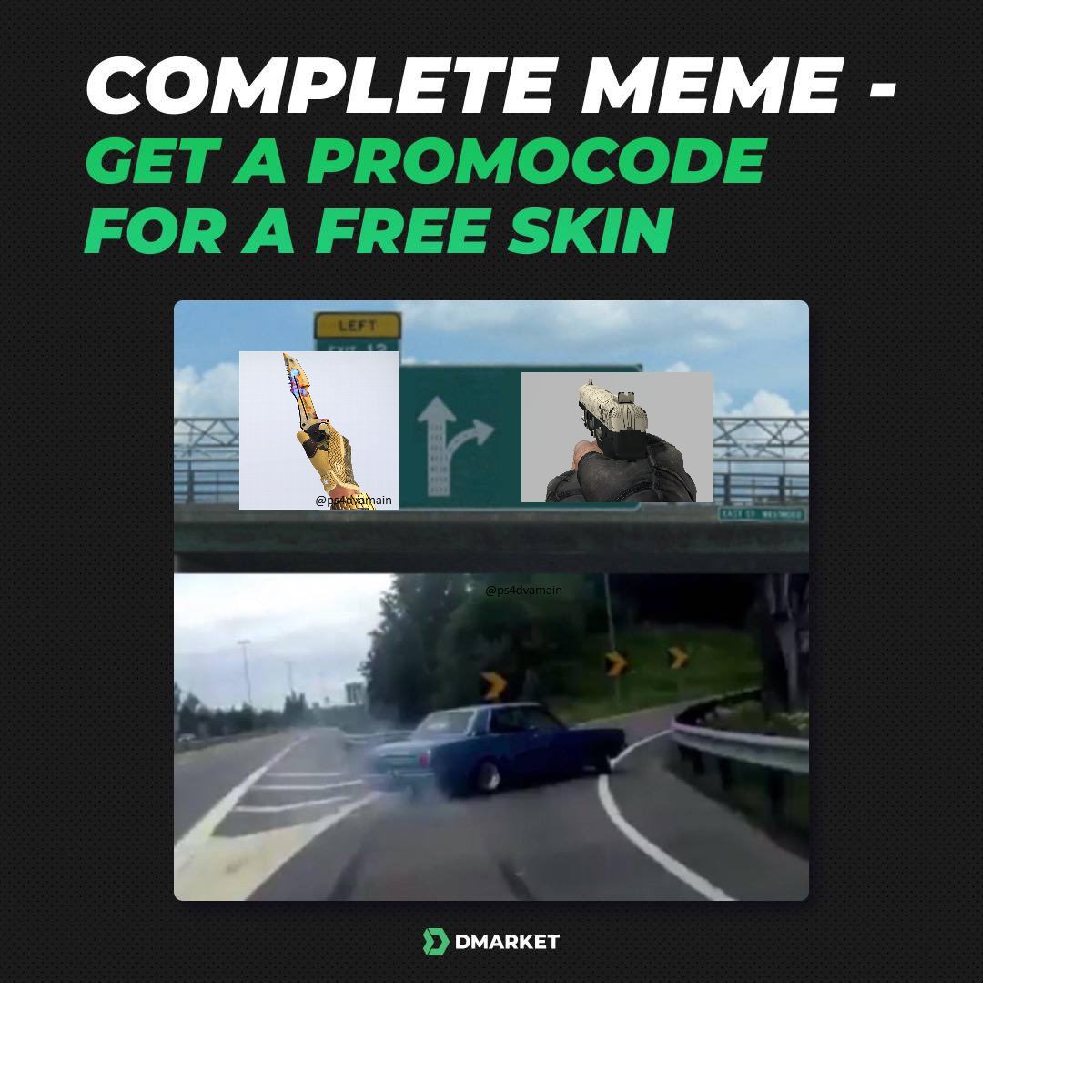 Ps4DvaMain's tweet photo. @DMarket hope the giveaway still up, this is deep skin lore https://t.co/NyhbPgjPY6