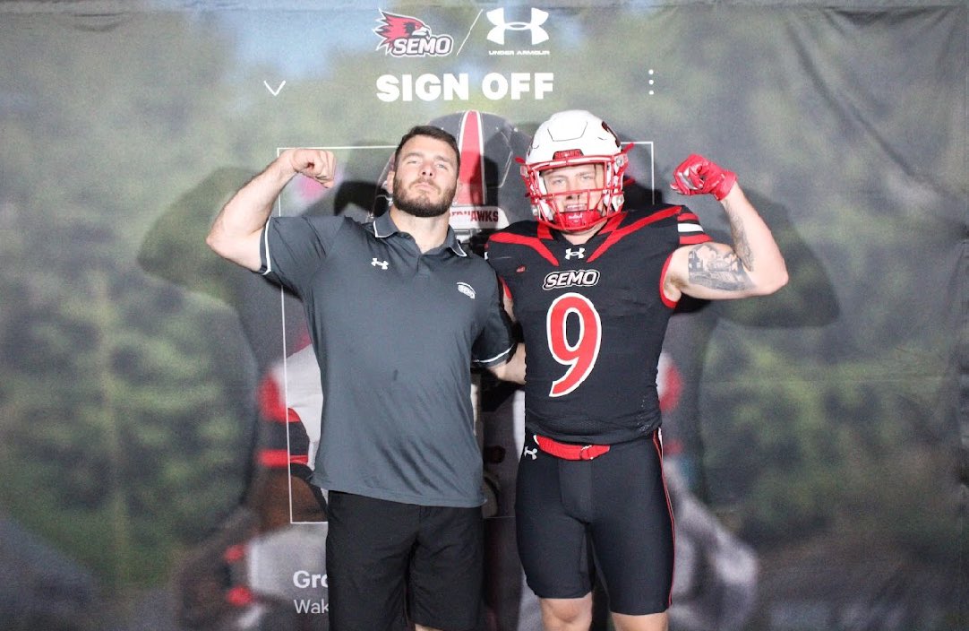 CardilliMichael's tweet image. Can’t wait to get to work. #committed

@SEMOfootball @CoachBenado @Coach_Drury