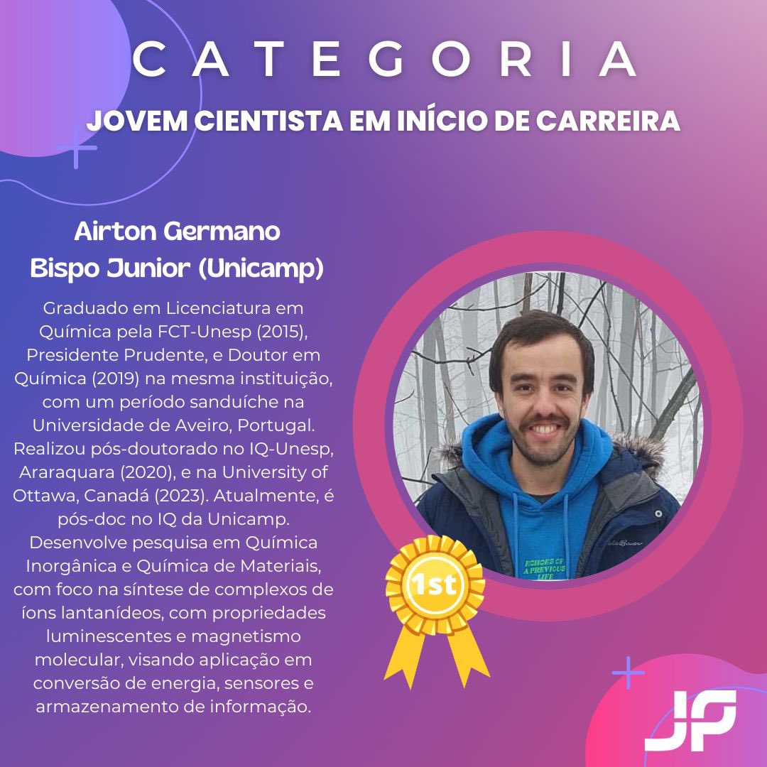 Younger Researchers - Brazilian Chemical Society tweet media