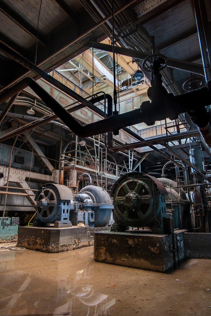 Electric Avenue; the inner workings of an abandoned power plant in the Rust Belt.