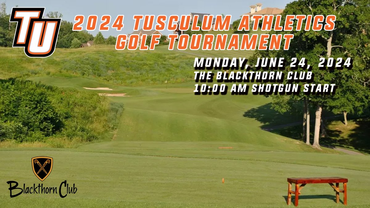 Tusculum Athletics Golf Tournament set for June 24 at The Blackthorn Club #PioneerUP #WeArePioneers @TU_PioneerClub Full Story: tusculumpioneers.com/general/2023-2…