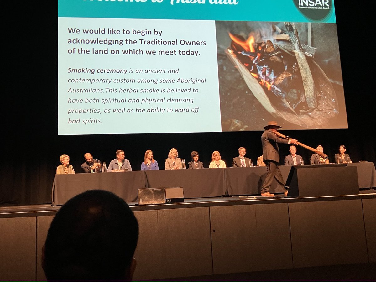 TonyASDorAFC's tweet image. ⁦@AutismINSAR⁩ conf opening ceremony 😊