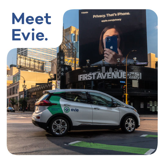 Hey Minneapolis, let's talk mobility! Join us with <a href="/CityMinneapolis/">City of Minneapolis</a> tomorrow from 11-1 at Nicollet Mall &amp; 5th to talk about bikes, <a href="/metrotransitMN/">Metro Transit</a>, carshare, and more! Details: eviecarshare.com/events/
