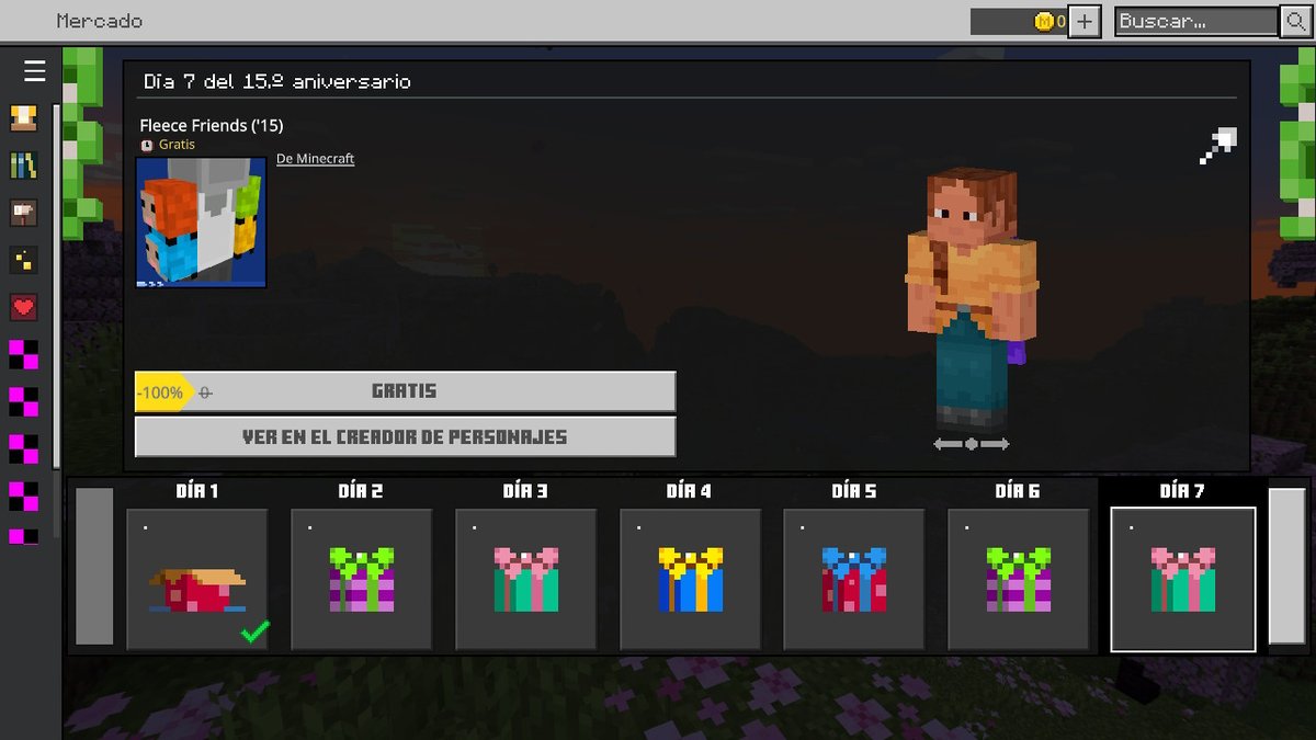 ZeastyOrange's tweet photo. #Minecraft15 #NintendoSwitch Regalos aniversario 15 de minecraft dia 5 - 8 https://t.co/ZXnJYdxzFY