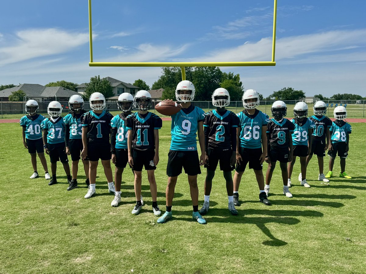 Your Park Crest Pumas will have a new look for the 2024 football season…. #PCMS #PFISD #Together