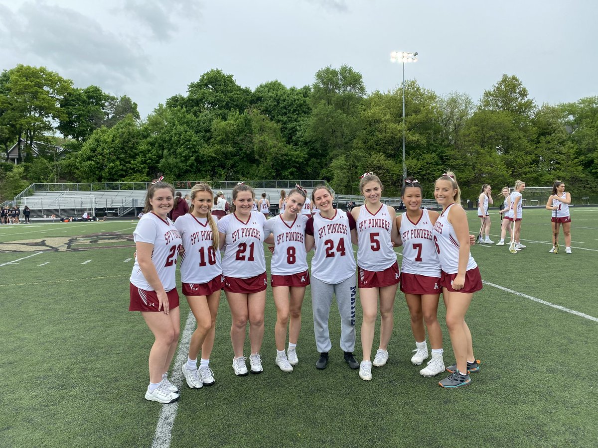 Senior Day for Girls Lacrosse. Thank You Seniors!