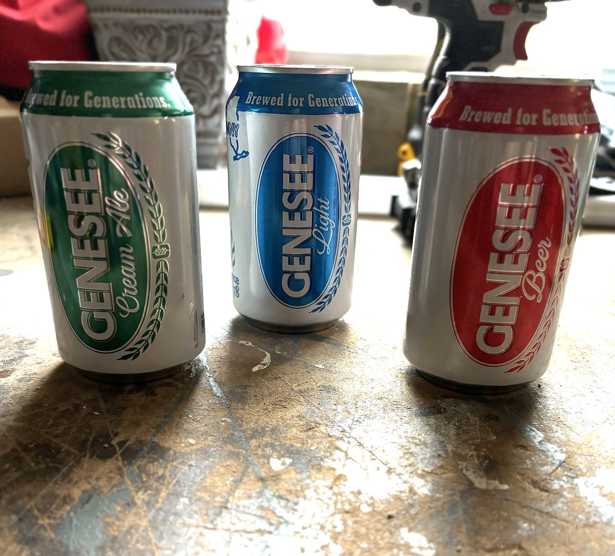 Choose your garage beer.
