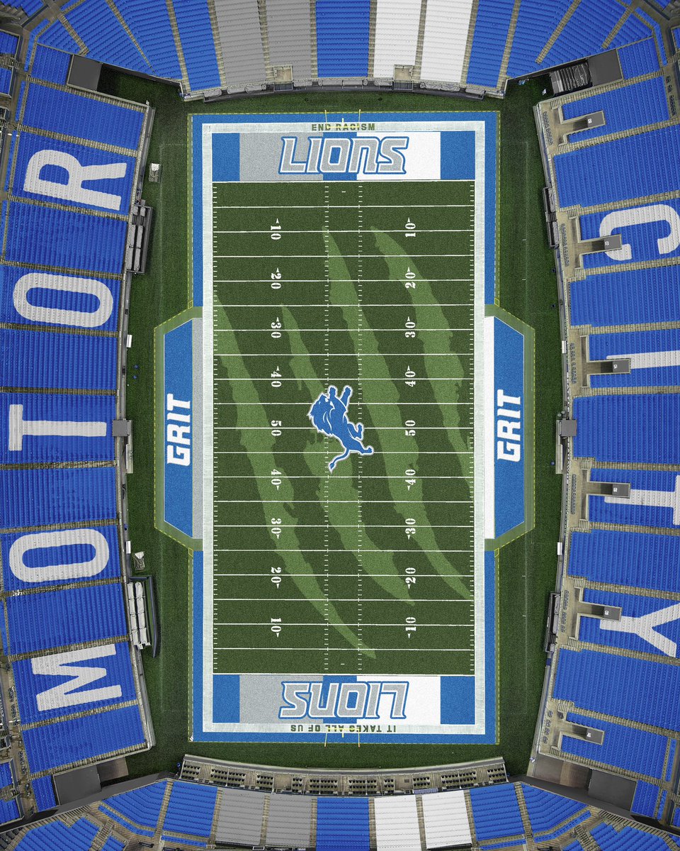 Which NFC North field concept is your favorite? 🤔 CC: @ShawSportsTurf - #Vikings #Packers #Bears #Lions #NFL