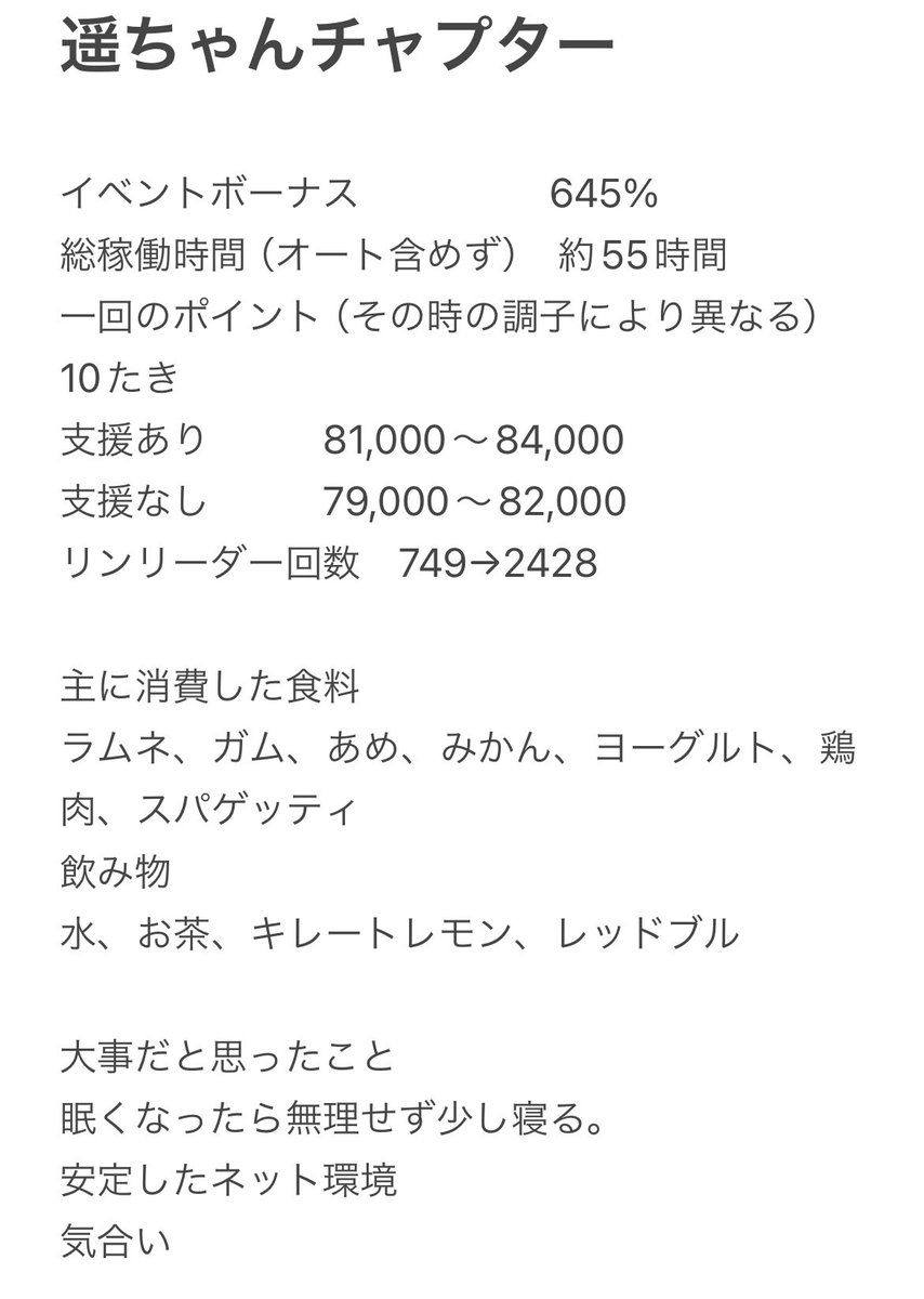 またちゃんとしたレポート書きたいとは思っているが、とりあえず簡易的に