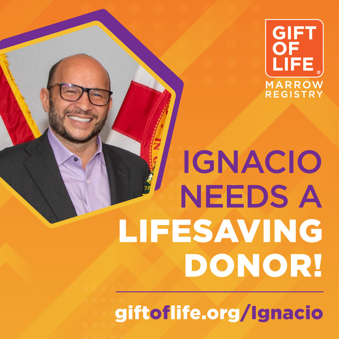 📢 Ignacio is sick and needs your help! 🙏🏻 Please consider joining the registry and SHARE this post to encourage others to sign up! giftoflife.org/ignacio #CureBloodCancer #SaveALife