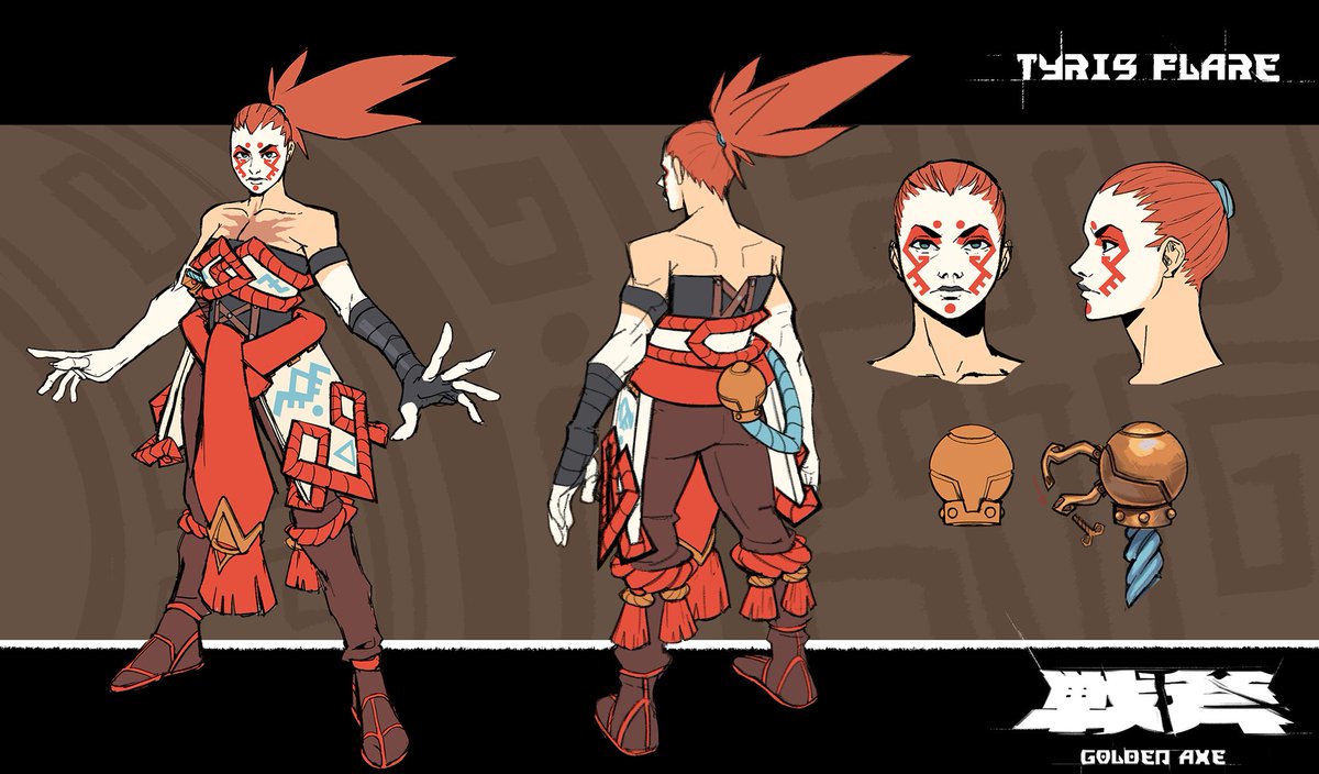 DreddStarin's tweet image. Yo!
I did some fan redesigns of the Golden Axe trio for a fun side project! You can check out the process over on my ArtStation!
artstation.com/dreddstar