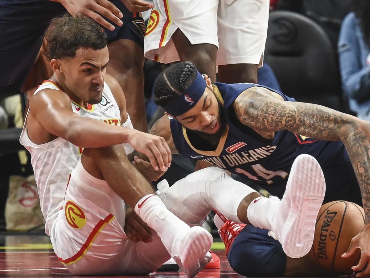 Some NBA executives believe Brandon Ingram would have a more robust trade market than Trae Young, if both became available this offseason, per @JakeLFischer (sports.yahoo.com/does-trae-youn…).

Two massive decisions upcoming for the Pelicans and Hawks.