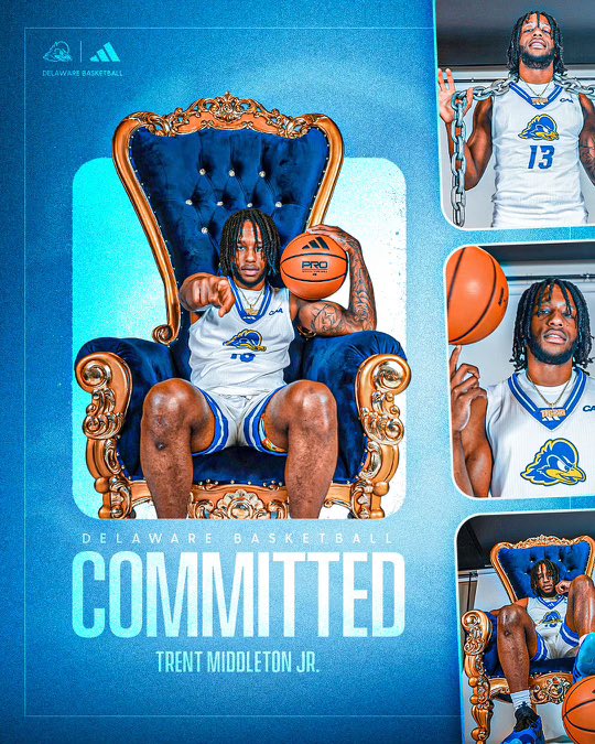 1000% Committed <a href="/DelawareMBB/">Delaware Men’s Basketball</a> 💙