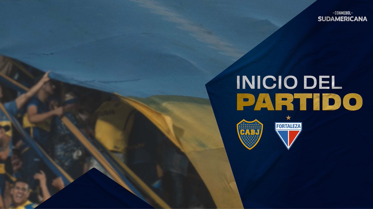 🔛 ¡𝗖𝗢𝗠𝗘𝗡𝗭𝗢́ 𝗘𝗟 𝗣𝗔𝗥𝗧𝗜𝗗𝗢! ⠀ #Boca y Fortaleza ya juegan en La Bombonera por la 5ta fecha de la Copa #Sudamericana🏆 💻📲 linktr.ee/elcanaldeboca ⠀ #DaleBoca 🔵🟡🔵