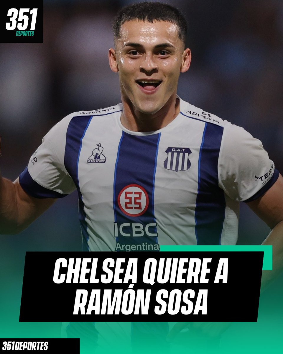 🚨 ¡LO BUSCA UN GIGANTE!

🏴󠁧󠁢󠁥󠁮󠁧󠁿 El #Chelsea estaría interesado en comprar a Ramón Sosa, delantero de #Talleres.

ℹ️ @HernanSCastillo