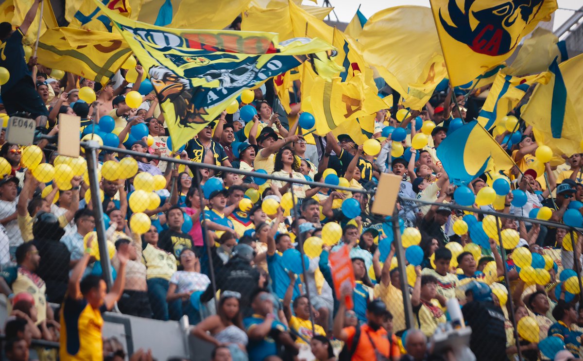 ClubAmerica's tweet photo. ¡ESTA NOCHE JUGAMOS TODOS! 💙💛 https://t.co/FmEQXhqVG4