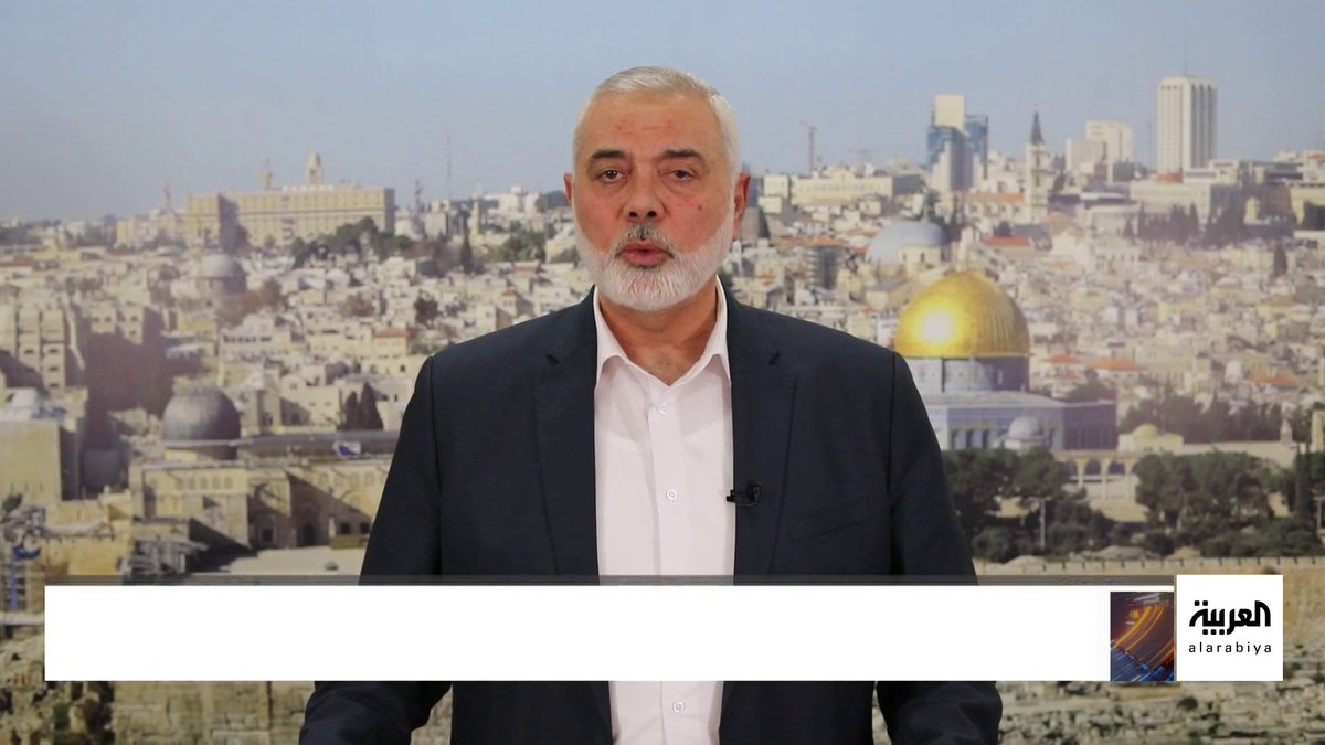 إسماعيل هنية: ندعو الشعب الفلسطيني في الأردن و سوريا و لبنان لتصعيد المواجهة 
