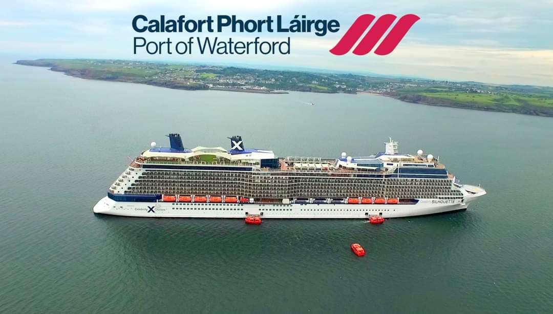Céad Míle Fáilte   (A Hundred Thousand Welcomes)

Celebrity Silhouette calls to #waterford May 16th,  at Dunmore East, at the mouth of Waterford harbour.

Welcome ashore 2,886 passengers and 1,500 crew to sample the variety of attractions in the South East.

#LocalCommunities