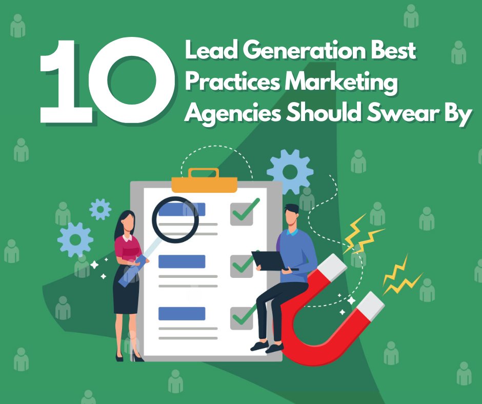 Vendasta's tweet image. Read about &quot;10 Lead Generation Best Practices Marketing Agencies Should Swear By&quot; on our Vendasta Blog! Explore our blog by clicking here 1l.ink/L4H8FX5 🧲
 
#MarketingAdvice #BestMarketingPractices #VendastaBlog