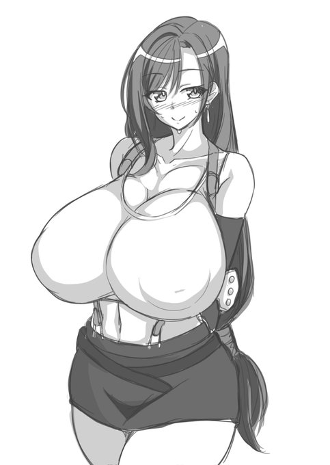 息抜きで描いたティファ・ロックハートさん 