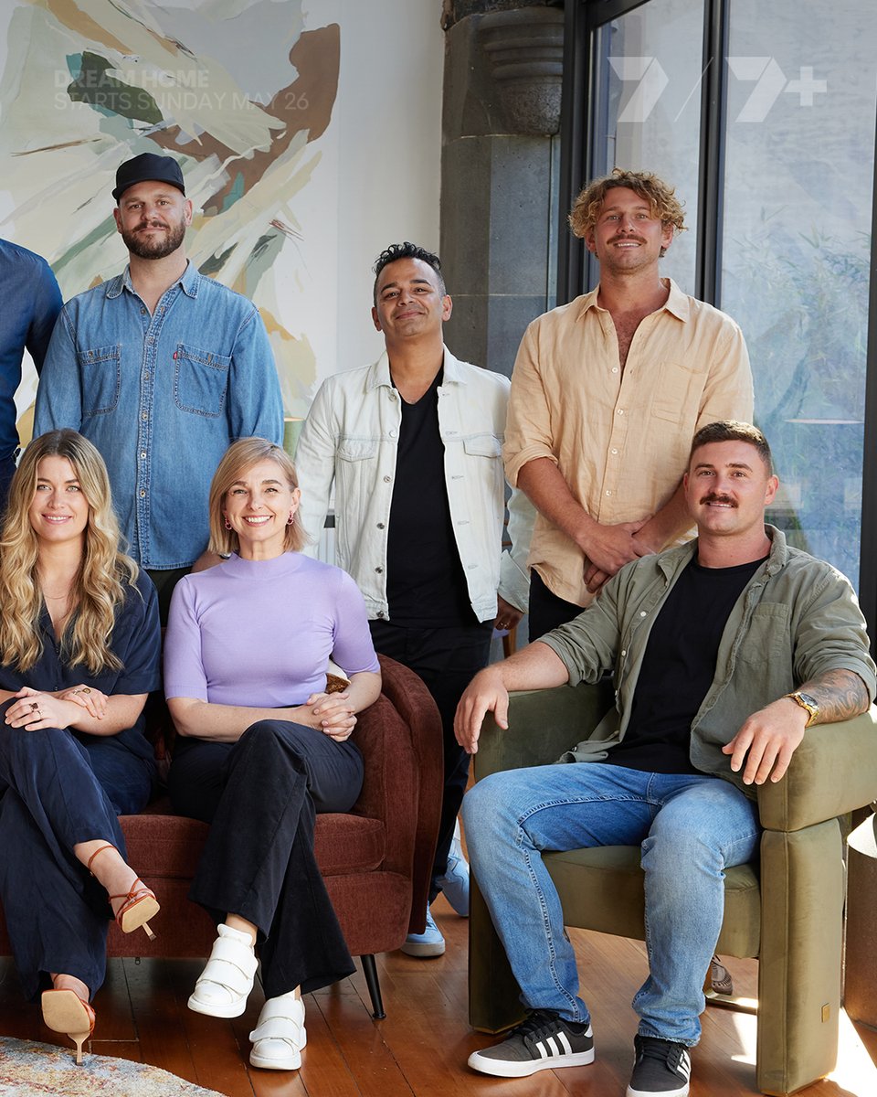 Hosted by Dr Chris Brown; six pairs of everyday Aussies battle it out room by room, transforming tired suburban family homes into astonishing new dream homes. #DreamHomeAU starts 7.00pm Sunday, 26 May on Channel 7 and @7plus