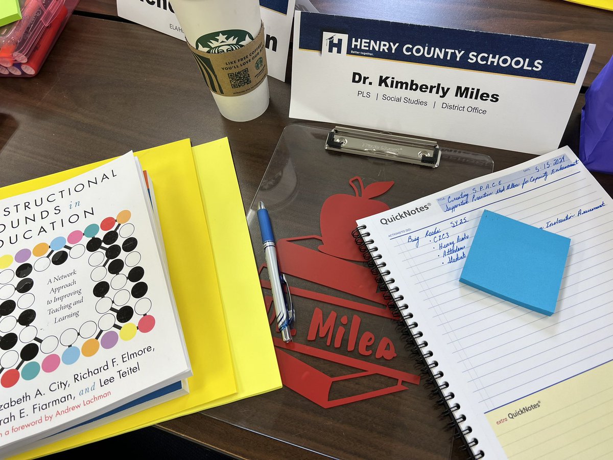 What an incredible Day 1 at The Department of Teaching & Learning Retreat! Today was all about creating S.P.A.C.E (Supportive Practice that Allows for Capacity Enhancement). #WinningForKids #BeIntentional #HenryExperiences #HenryEngages #HenrySolves @KeshaMuhammad3 @AkbarEducates