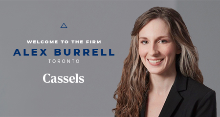 Join us in welcoming Alex Burrell, the newest member of our nationally recognized commercial leasing team! cassels.com/our_team/alex-……