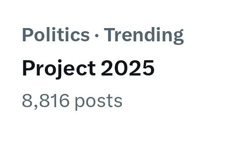 Shout out to all the folks who have been tirelessly posting about the threat of Project 2025!
#StopProject2025