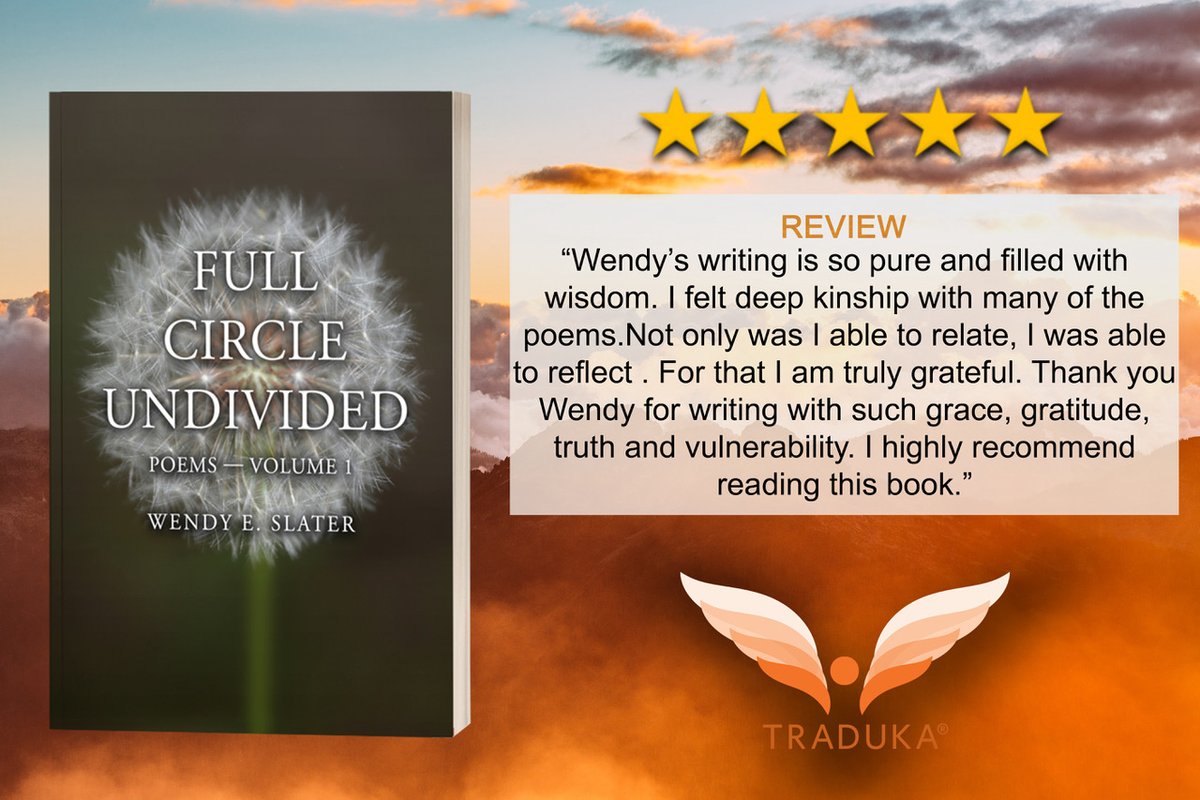 Modern mystical #poetry for your soul's growth.

Get your book here: amzn.to/3o946Id

#poetrybook #readers #spiritualgrowth #mindbody #boookreview #bookreviews #mindbody #mindbodysoul #spiritualjourney #selfcare #grief #books #wisdom #poet #poetess #FullCircleUndivided