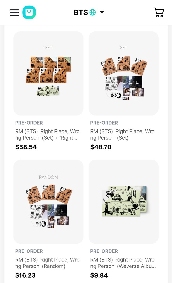 🥢BTS ⟭⟬ Merch⁷⟬⟭🔍⍤⃝🔎 tweet media