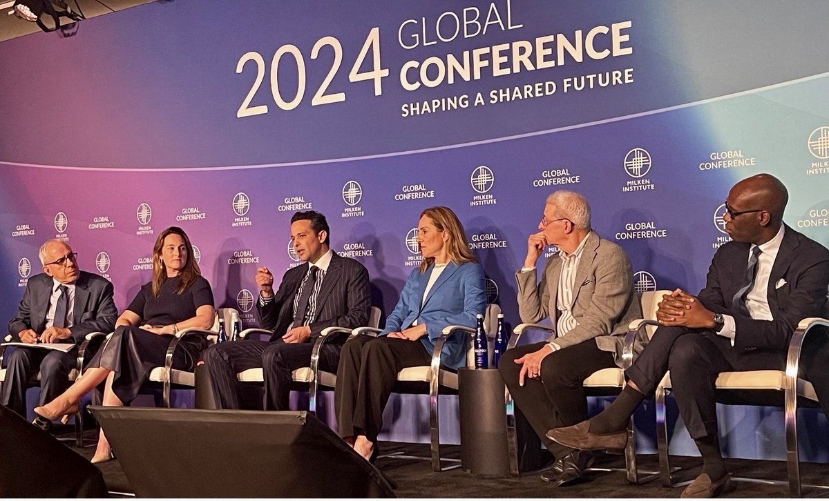 Our Co-CEO's Helmy Eltoukhy and AmirAli Talasaz joined leaders from around the world at the @MilkenInstitute 2024 Global Conference. Among the sessions they participated in was “The Cancer Diagnostics Revolution”, exploring innovative cancer-screening technologies. #MIGlobal