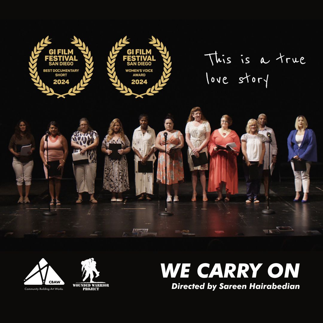 We are thrilled to share some exciting news: Our short film, #WeCarryOn was not only showcased at the prestigious #GIFilmFestival San Diego, but also honored with two awards!

WINNER: #BestDocumentaryShort & #WomensVoiceAward

#Caregivers #GIFilm #FilmFestival