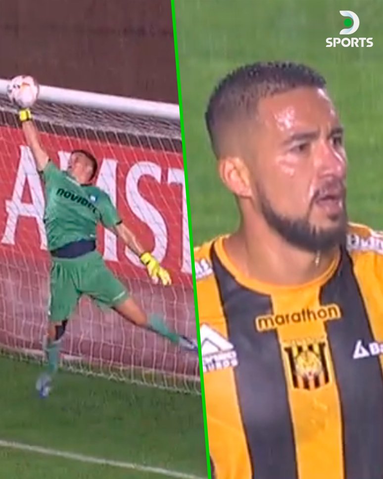 A LO BENJI PRICE 🧤 🥅 Martín Parra evitó que The Strongest marcará el segundo gol con un gran salto y atrapó el balón con una mano en el aire ⚫🔵 Huachipato cae 1-0 ante el Tigre en La Paz, Bolivia por la CONMEBOL #Libertadores