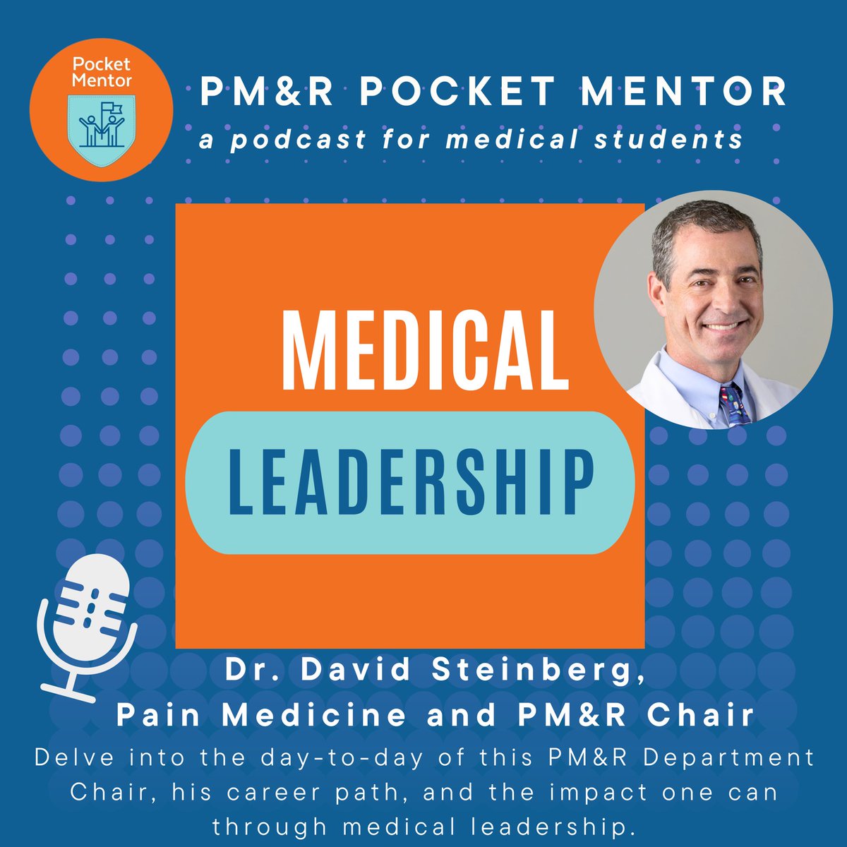 Thank you, Dr. Steinberg, for enlightening us med students about medical leadership. Think it might be you one day, or just curious what it’s like? Listen to our podcast episode here -&gt;  🎧🎙️ open.spotify.com/episode/1gBIWU…