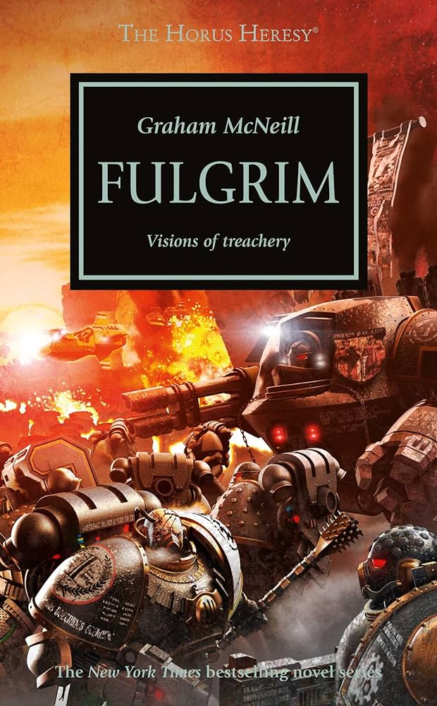 ...so I'm a  bit into #Fulgrim / Book 5, and I worry this one is going to be a tough read.  Hoping it gets better, but it's just a bit all over to start (and a bit of 'men writing women')...

#HorusHeresy #Warhammer