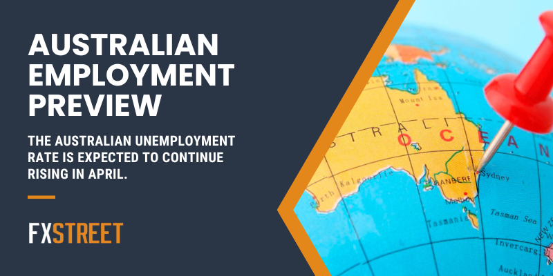 🇦🇺 The Australian Bureau of Statistics is set to release the April employment report at 1:30 GMT 👨‍💼 The employment change is expected to be modest, while the unemployment rate will continue rising Get ahead of the data with our preview 👉 ow.ly/jRXP50RHFnq