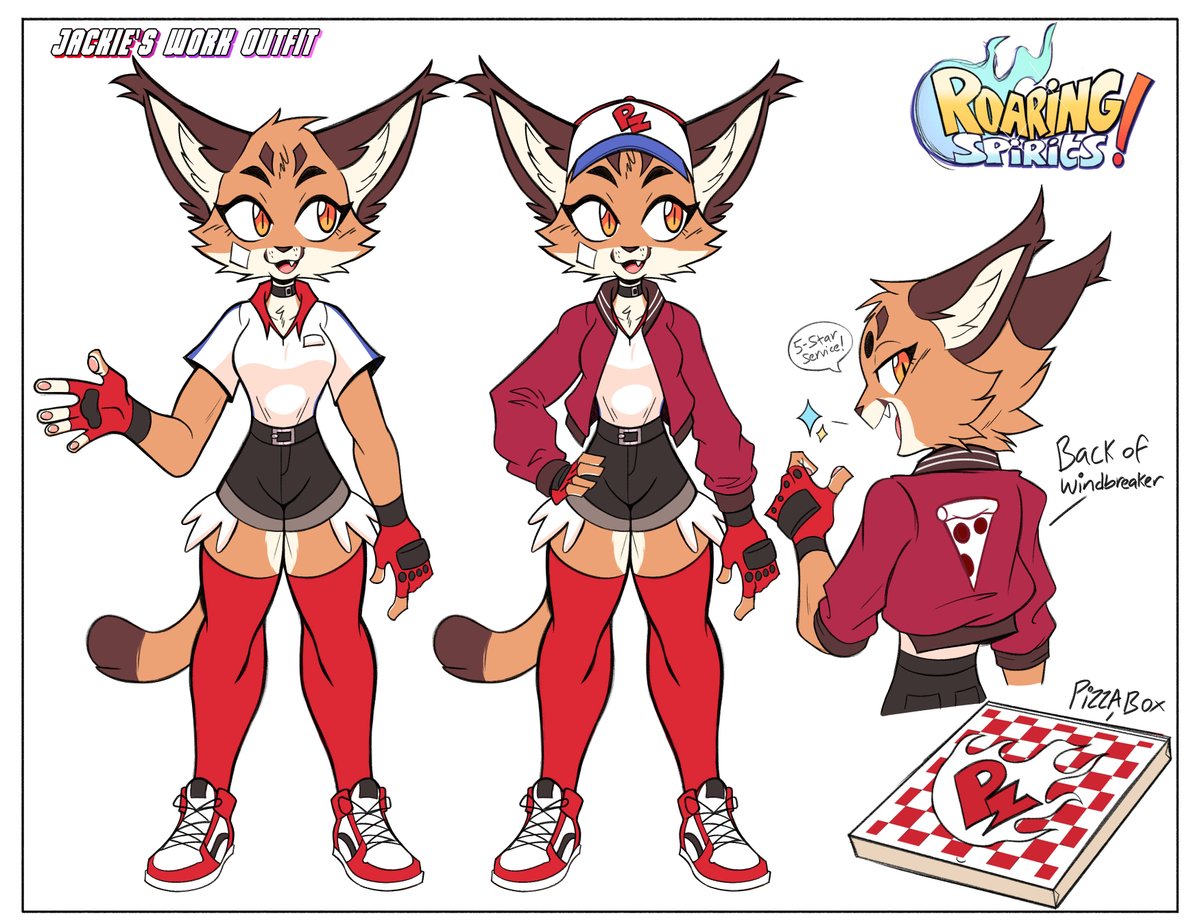 jackie's pizza uniform!