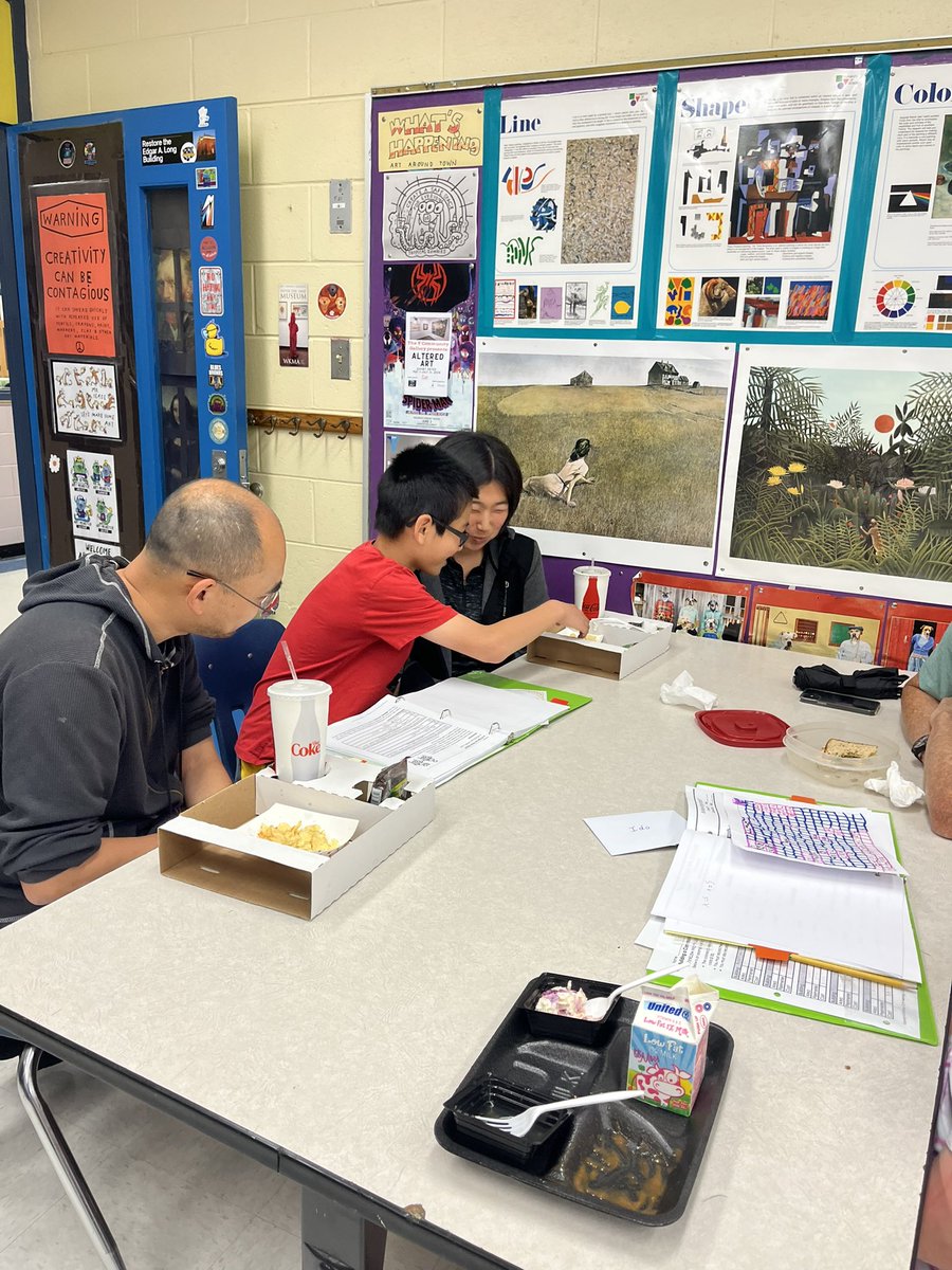 Student-led conferences were amazing today…even in our rain location <a href="/HardingAvenue/">Harding Avenue Elem</a> So proud of these young leaders! <a href="/helenfotinos/">Helen Fotinos</a>