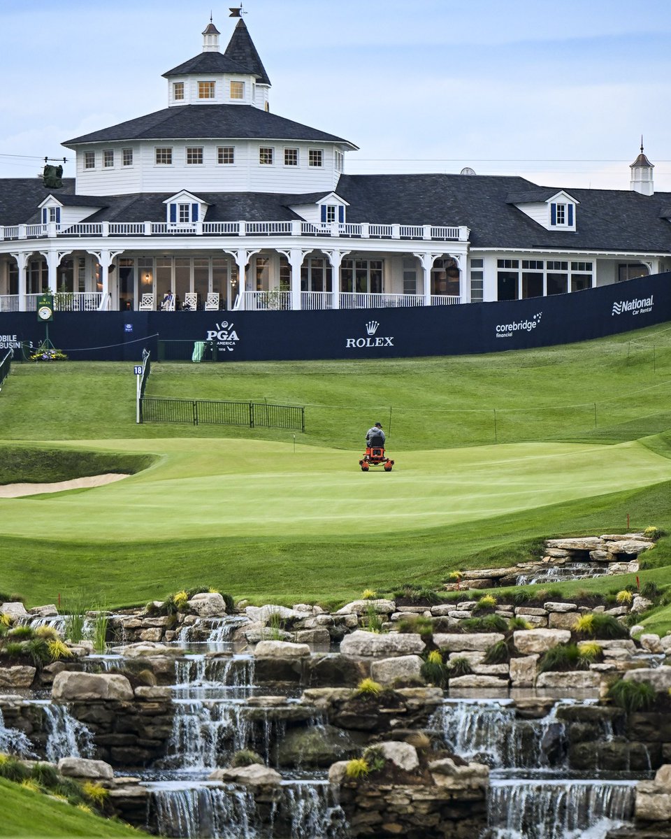 Another major week awaits. Putting on the finishing touches for the @PGAChampionship.